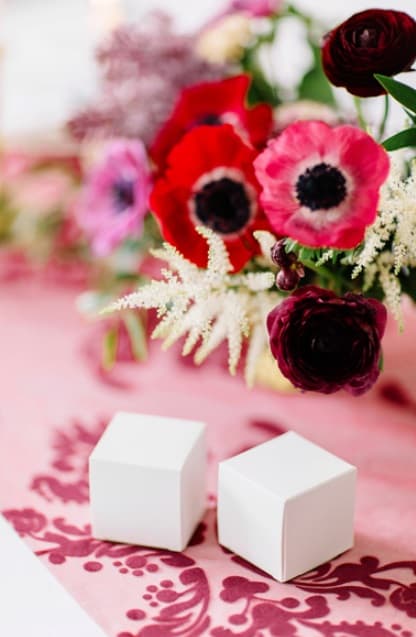 Pudełeczka dla gości, kwadratowe 10 szt.