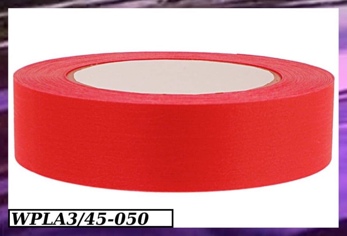 Wstążka Plastikowa 3cm/45m czerwona