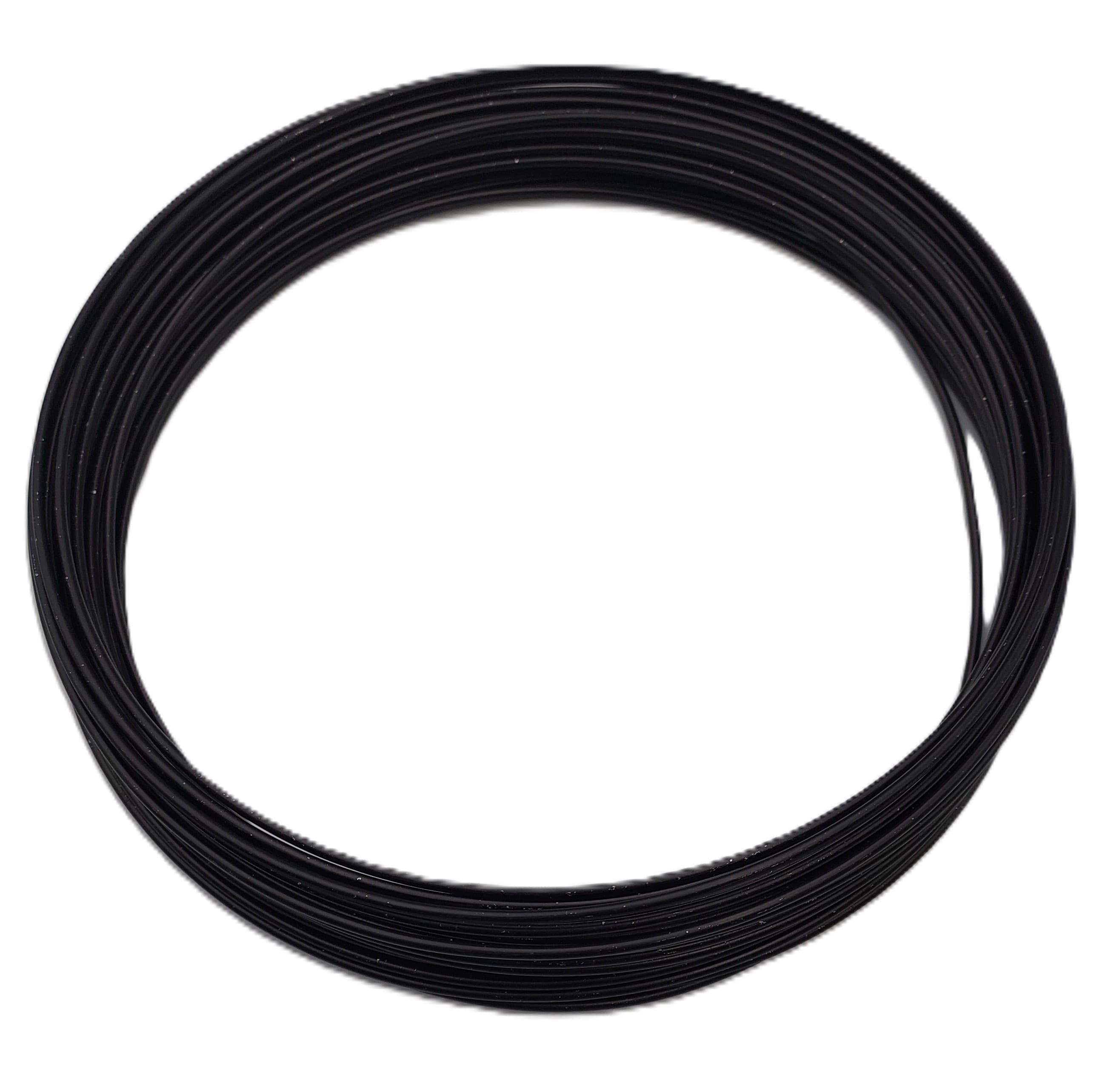 Drut aluminiowy śr.2mm/100g/12mb, czarny