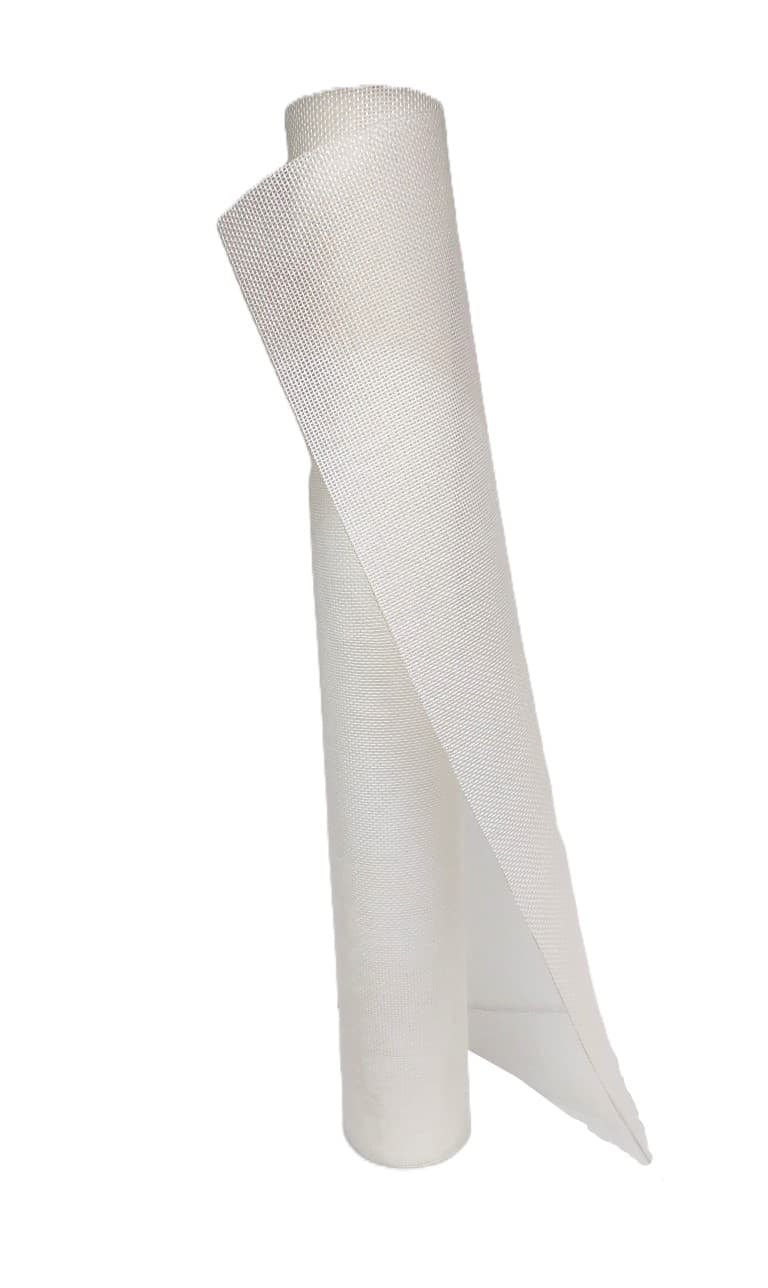 Juta sztuczna, gęsta, 48cm/4,5mb, biała