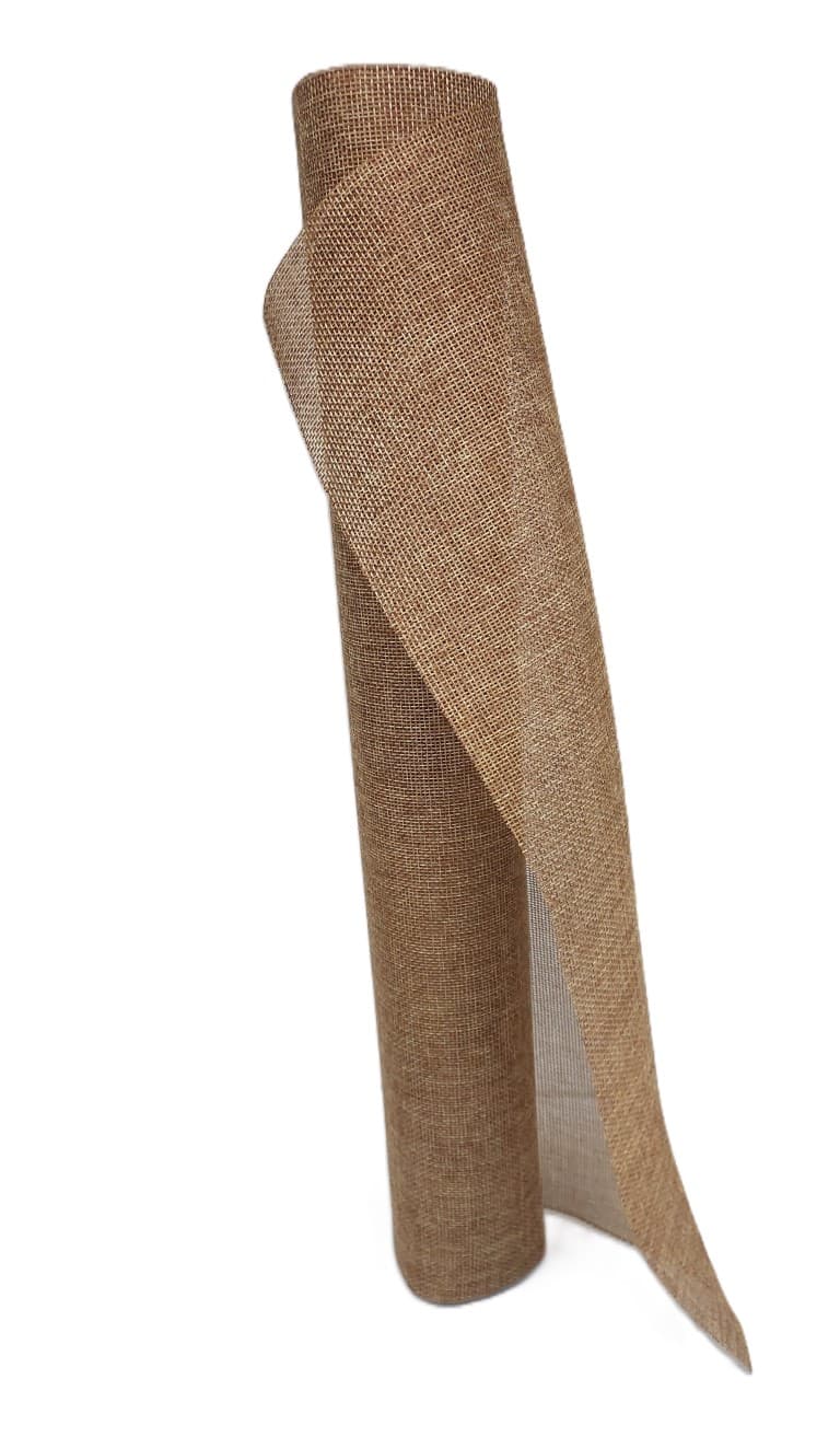 Juta sztuczna, gęsta, 48cm/4,5mb, beżowa