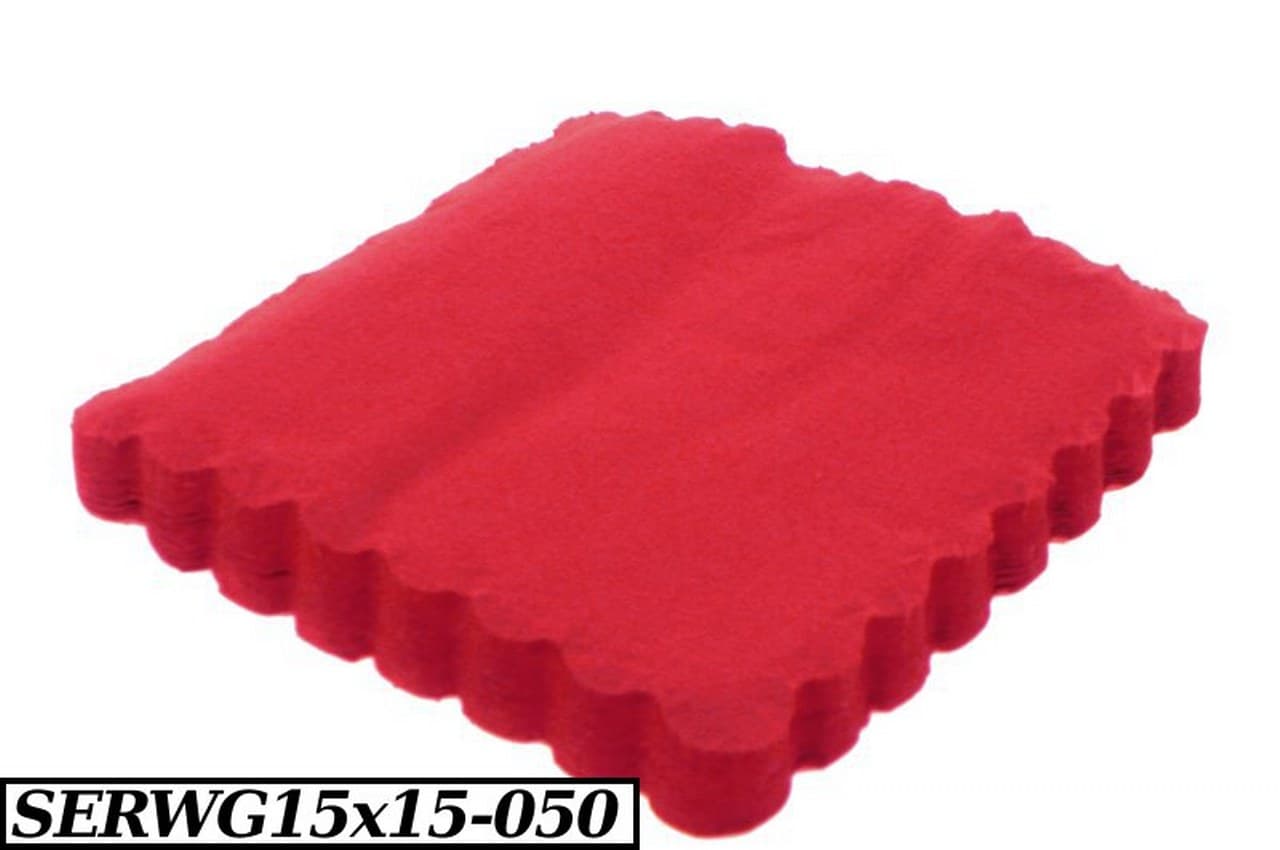 Serwetki Gastronomiczne 15x15cm czerwone