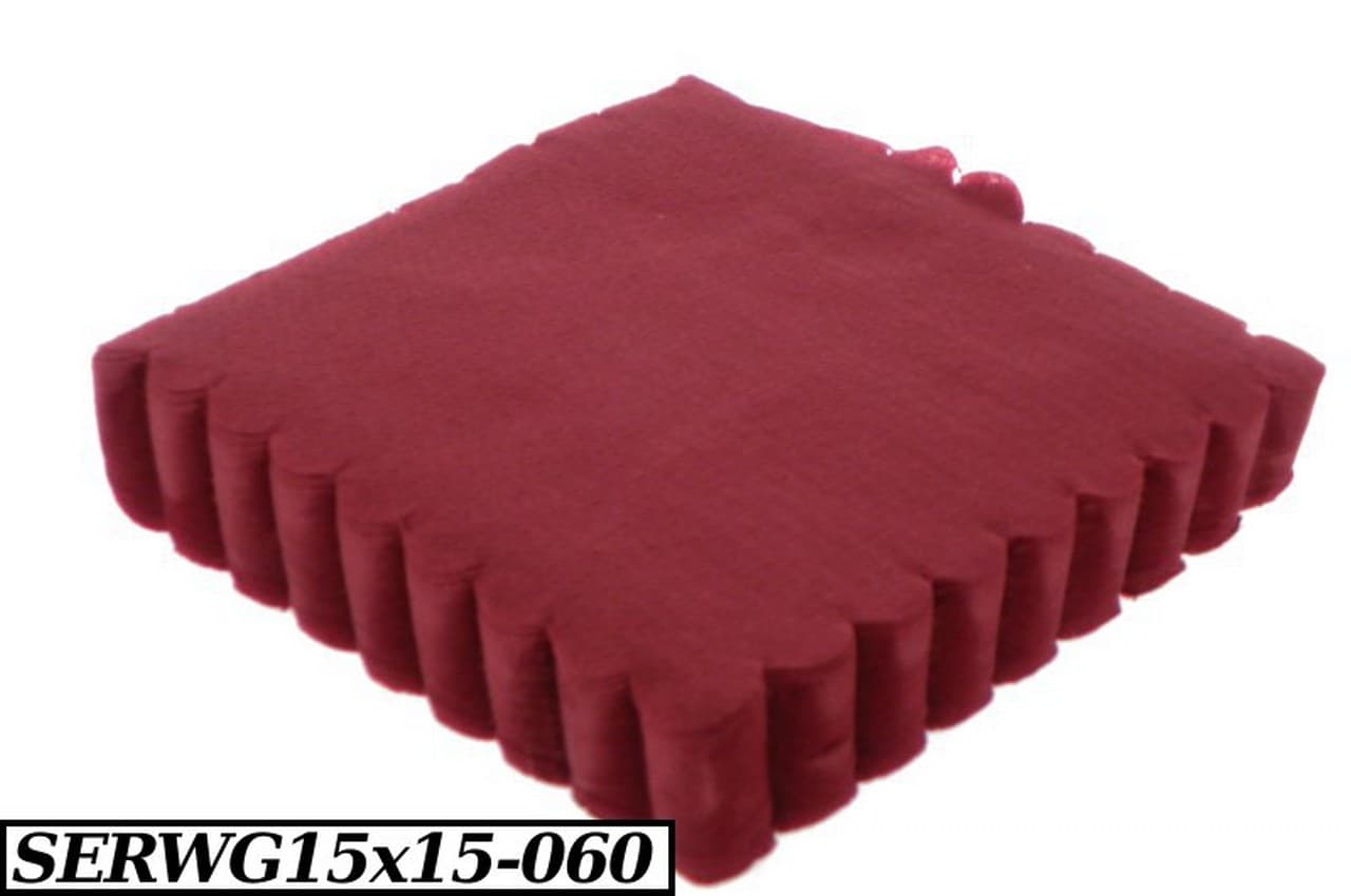 Serwetki Gastronomiczne 15x15cm bordowe